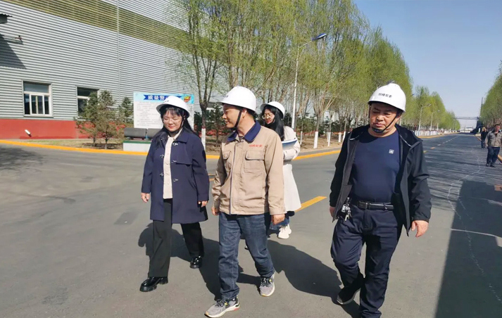 察右前旗委常委、政府副旗長馬建波蒞臨公司調(diào)研指導(dǎo)工作